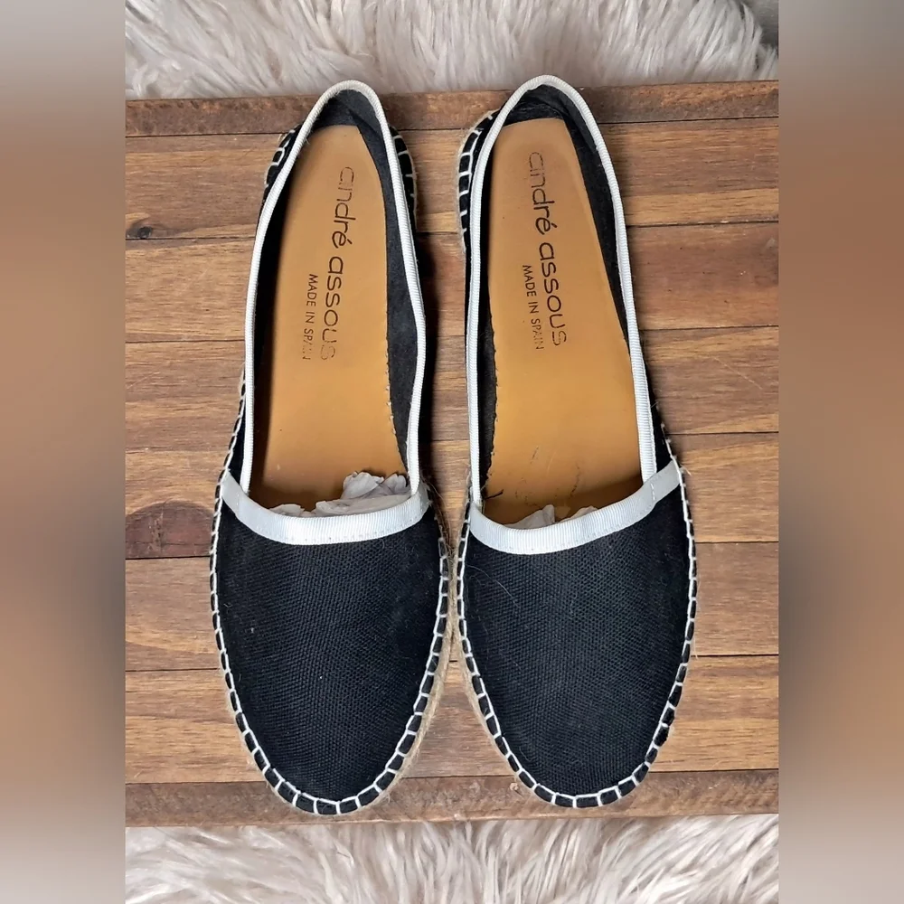 Andre Assous Canvas Espadrilles Size 11